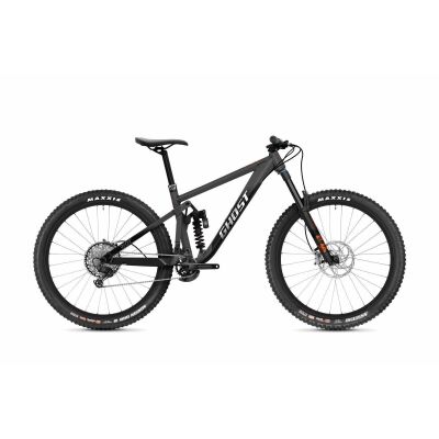 Ghost Riot EN AL Full Party Enduro Fully 2024 | dark grey/black/monarch orange - matt