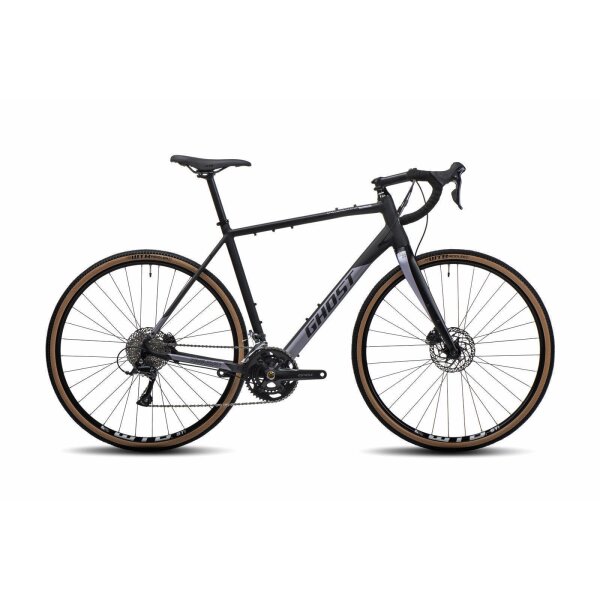 Ghost Road Rage AL Gravelbike 2022 | black/purple grey - matt