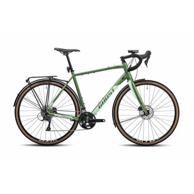 Ghost Road Rage EQ AL Gravelbike 2022 | metallic kaki/super light green - matt
