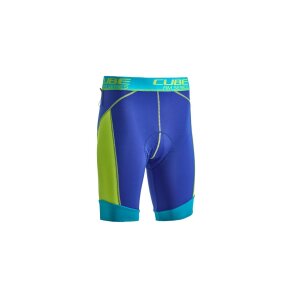 Cube AM Shorts inkl. Innenhose blue XL