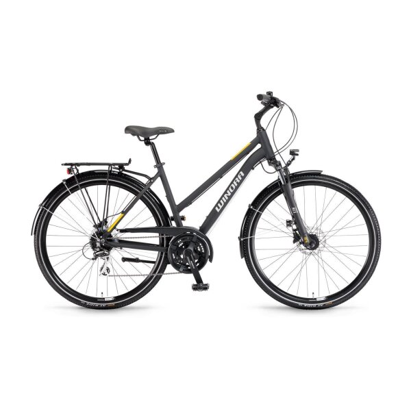 Winora Domingo 24 Trapez Trekkingrad 2026 | Black matte