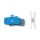 ACID Scheibenbremsbelag Shimano Saint BR-M820/810, Zee BR-M640, BR-M8020, MT520 blau