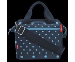 KLICKfix Roomy, Lenkertasche,mixed dots blue, 24x22x13cm,...