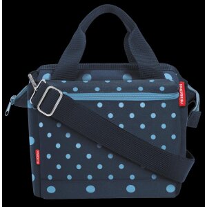 KLICKfix Roomy, Lenkertasche,mixed dots blue, 24x22x13cm,...