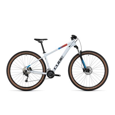 Cube Aim SLX Hardtail 2023 | white´n´blue´n´red