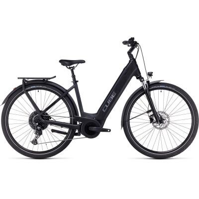 Cube Touring Hybrid Pro 500 Tiefeinsteiger Trekking E-Bike 2023 | black´n´metal