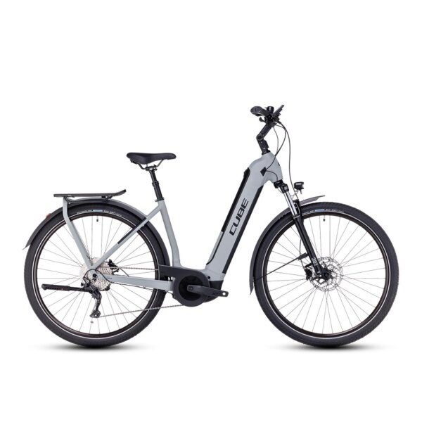 Cube Kathmandu Hybrid ONE 625 Tiefeinsteiger Trekking E-Bike 2023 | swampgrey´n´black