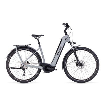 Cube Kathmandu Hybrid ONE 750 Tiefeinsteiger Trekking E-Bike 2023 | swampgrey´n´black