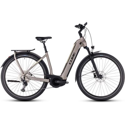 Cube Kathmandu Hybrid Pro 750 Tiefeinsteiger Trekking E-Bike 2023 | flashstone´n´black