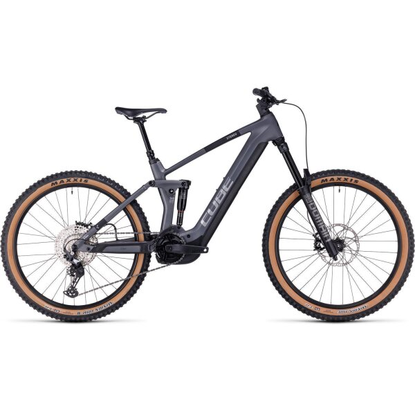 Cube Stereo Hybrid 160 HPC Race 750 27.5 E-Fully 2023 | grey´n´metal