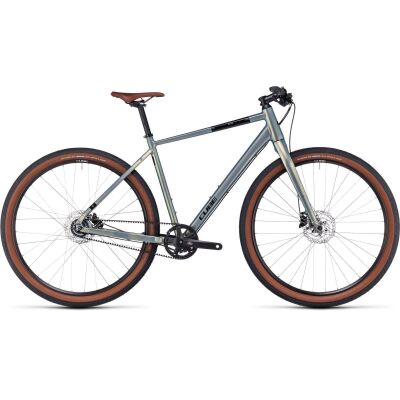 Cube Hyde Pro Urbanbike 2023 | metalgreen´n´black