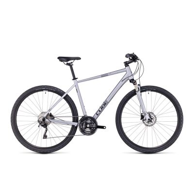 Cube Nature EXC Damen Crossbike 2023 | polarsilver´n´black Trapeze 50 cm / S