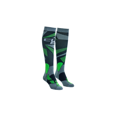 Cube Socke ACTION black´n´grey´n´green 40-43