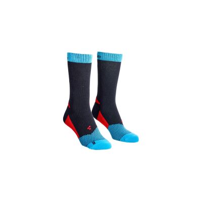 Cube Socke ACTION blue´n´flashred´n´black 44-47