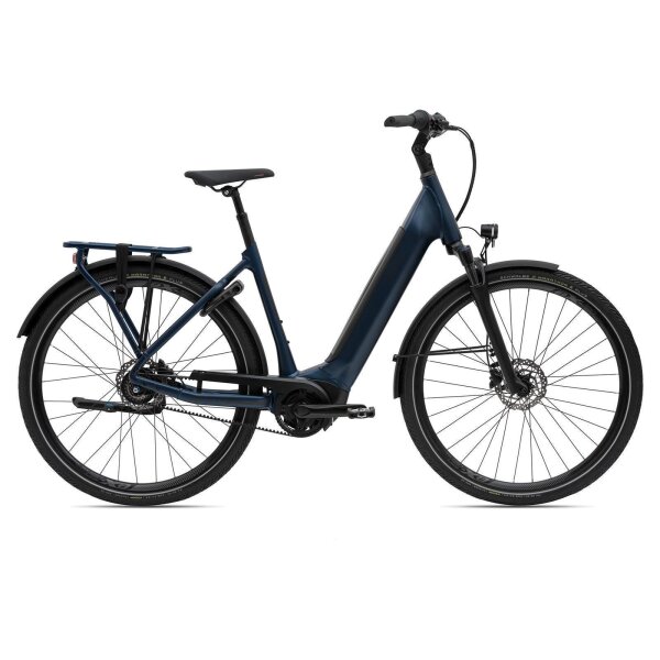 GIANT DailyTour E+ 1 BD RT LDS City E-Bike 2024 | metallic navy satin