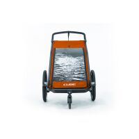 CUBE Kinder Fahrradanhänger Double CMPT X Actionteam...