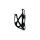 CUBE Flaschenhalter HPP matt black´n´neon yellow