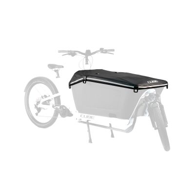 CUBE Boxabdeckung für CARGO mit Sitzbank black