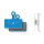 Cube Scheibenbremsbelag Shimano blue