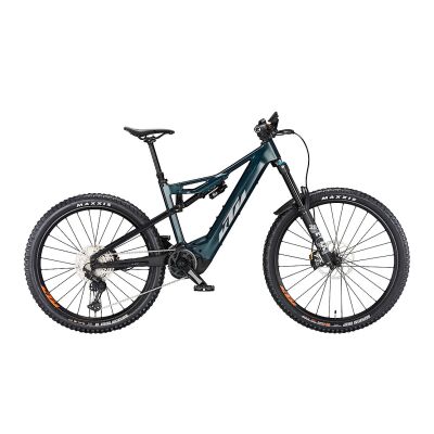 KTM MACINA PROWLER MASTER E-MTB Fully 2024 | transparent space galaxy matt (grey+orange+blue