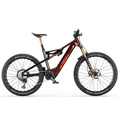 KTM MACINA KAPOHO PRESTIGE E-MTB Fully 2024 | transparent orange (orange+black)