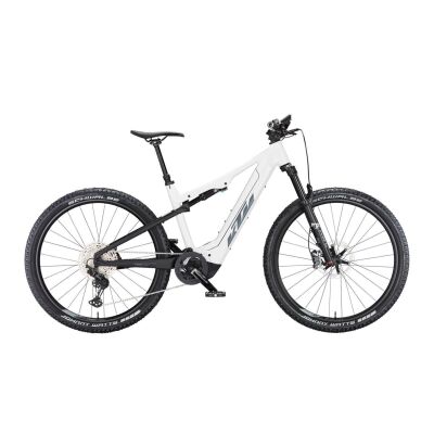 KTM MACINA CHACANA 791 E-MTB Fully 2024 | metallic white (black+grey+orange)