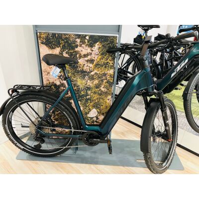 KTM MACINA AERA 771 LFC E-MTB 2024 | green purple flip matt (black+orange)