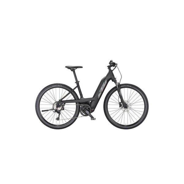 KTM MACINA CROSS 510 PTS E-Bike Cross 2024 | black matt (grey+orange)