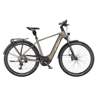 KTM MACINA GRAN 710 H E-Bike City E-Bike 2024 | oak matt (champagne+orange)