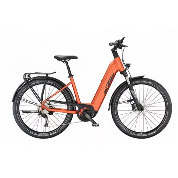 KTM MACINA GRAN 610 US E-Bike City E-Bike 2024 | burnt orange matt (black+grey)
