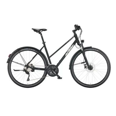 KTM AVENZA CROSS ST D Cross 2024 | black matt (white+green)