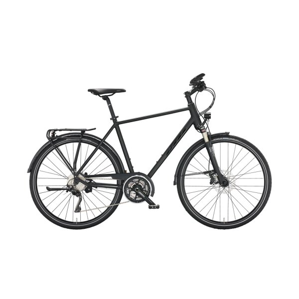 KTM MARANELLO LIGHT DISC H Trekkingrad 2024 | black matt (black glossy)