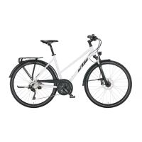 KTM VENETO LIGHT DISC D Trekkingrad 2024 | white matt...