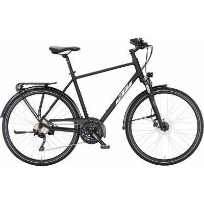 KTM VENETO DISC H Trekkingrad 2024 | white matt (black+red)