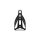 CUBE Flaschenhalter HPP matt black´n´green