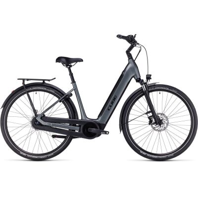 Cube Supreme RT Hybrid Pro 500 Tiefeinsteiger City E-Bike 2023 | flashgrey´n´black