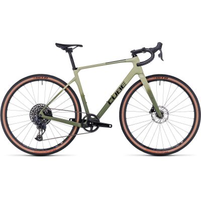 Cube Nuroad C:62 SLX Gravel Bike 2023 | olive´n´green