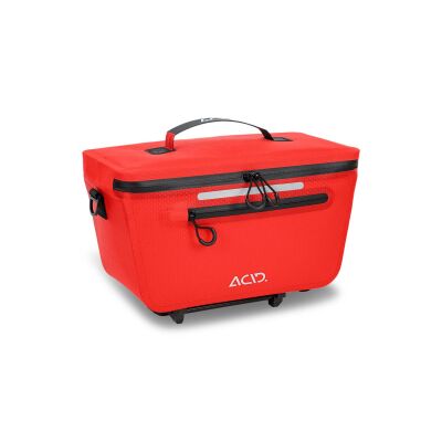 ACID Gepäckträgertasche PRO 10 RILink flame´n´black