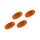RFR Speichenreflektor CMPT Set orange
