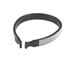 RFR Reflektor-Knieband black´n´silver