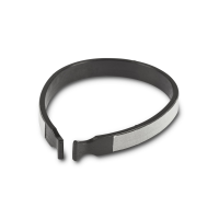 RFR Reflektor-Knieband black´n´silver
