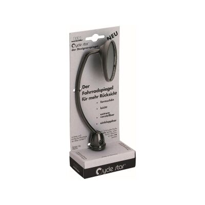 B&M Lenkerspiegel Cycle Star lange gebogene Stange 901