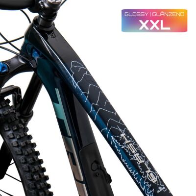 Unleazed frame unscratch BP01-F ED Jasper Jauch forest white glossy