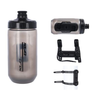 XLC Fidlock Trinkflasche WB-K07, 450ml, Komplettset Uni-Tube ohne Gew.