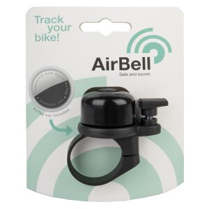 AirBell, Glocke mit AirTag Halter, kein original Apple-Produkt, 31.8 mm Klemme, auf Karte
