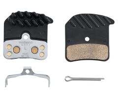SHIMANO Scheibenbremsbelag H03C-MF Sinter Stahlträger