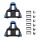 SHIMANO SMSH12 SPD SL CLEAT, BLAU, 2°