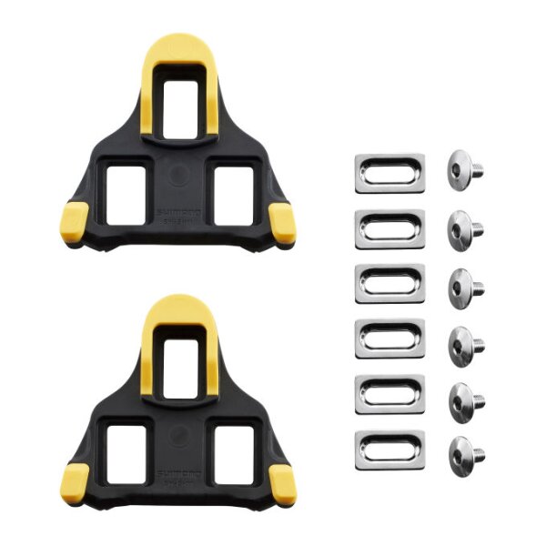 SHIMANO SMSH11 SPD SL CLEAT, GELB, 6°