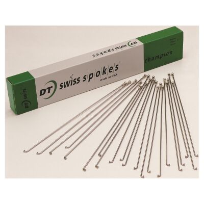 DT Swiss Speiche DT Champion silber silber 2 x 286 mm / 100Stck