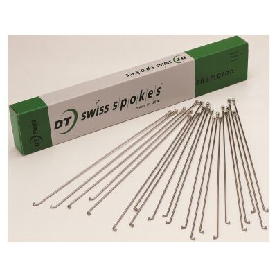 DT Swiss Speiche DT Champion silber silber 2 x 288 mm / 100Stck
